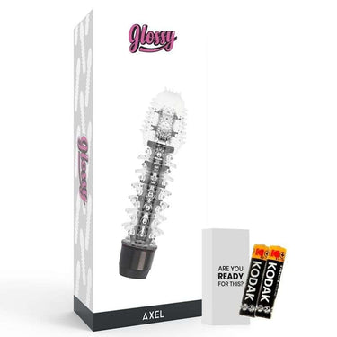 Vibratore Jelly Axel Impermeabile con Vibrazioni Potenti e Forma Ergonomica
